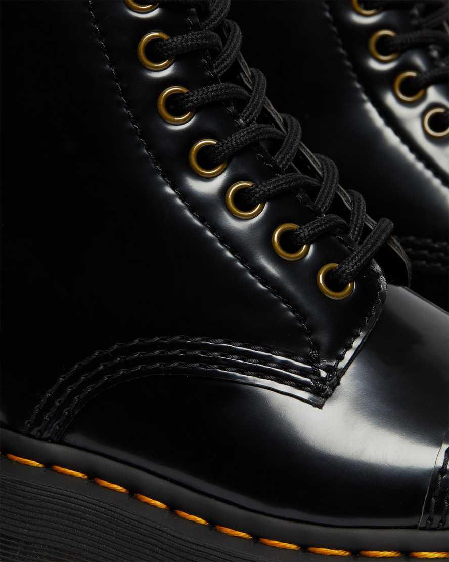 Dr Martens Vegan Sinclair Platform Naisten Nilkkurit Mustat  Suomi |  6913RBGEF