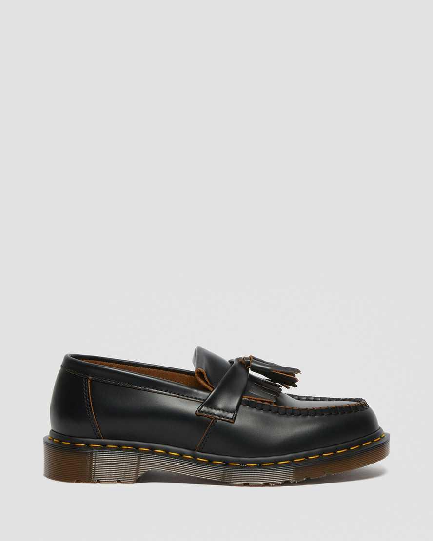 Dr Martens Vintage Made in England Adrian Tassel Miesten Loaferit Mustat  Suomi |  1243UEPDZ