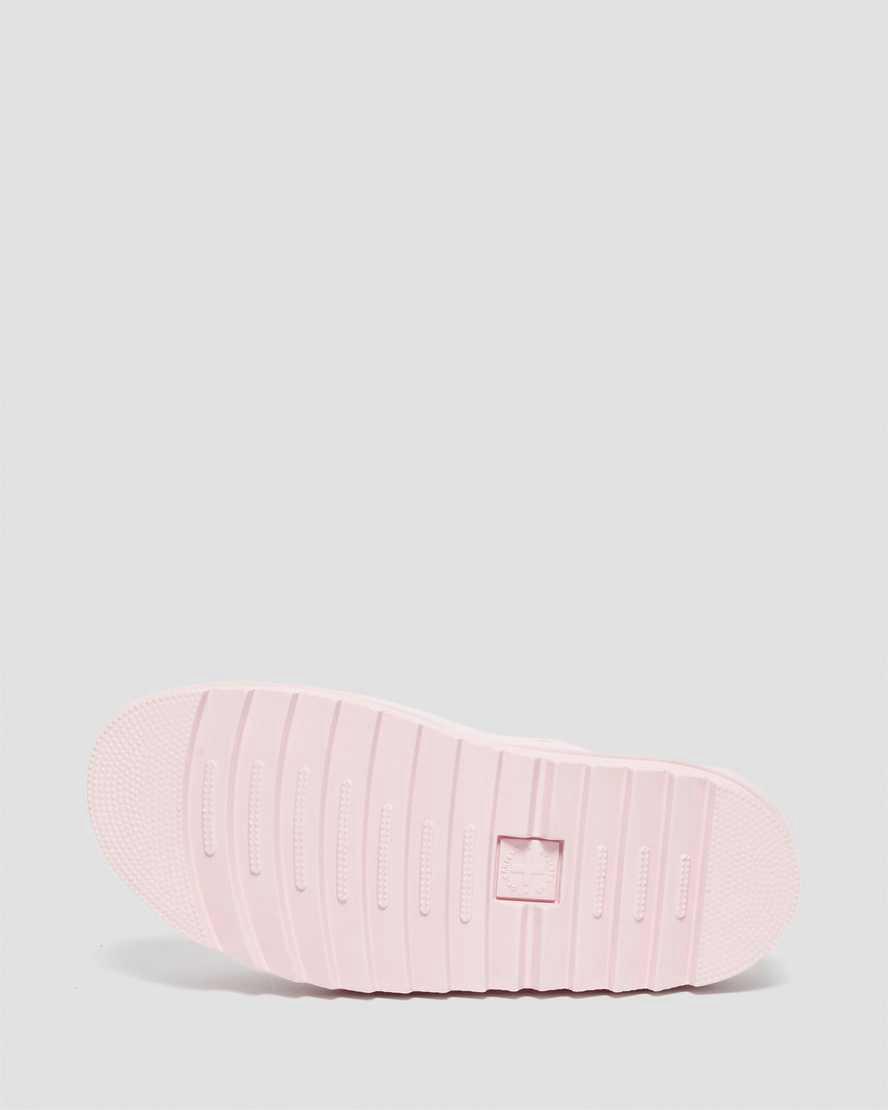 Dr Martens Voss Leather Strap Naisten Gladiaattori Sandaalit Pinkki  Suomi |  7320ARGVX