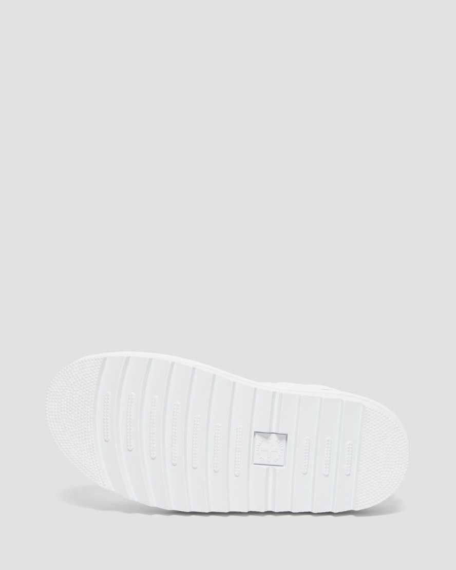 Dr Martens Voss Mono Hydro Leather Strap Naisten Gladiaattori Sandaalit Valkoinen  Suomi |  0634FEWHN