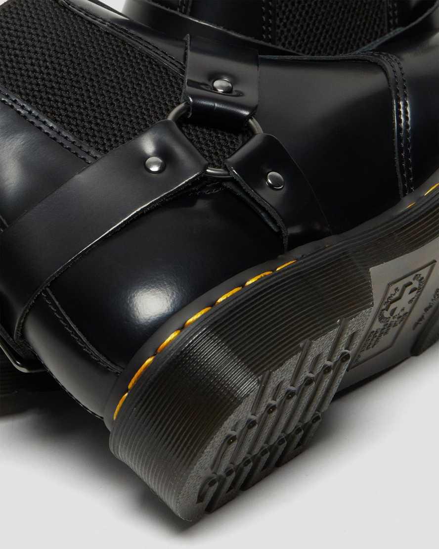 Dr Martens Wincox Smooth Leather Buckle Naisten Nilkkurit Mustat  Suomi |  2610TJFHY