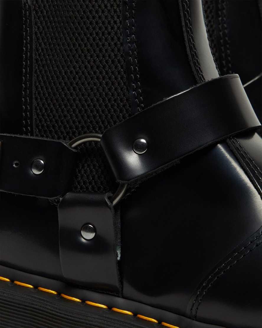 Dr Martens Wincox Smooth Leather Buckle Naisten Nilkkurit Mustat  Suomi |  2610TJFHY