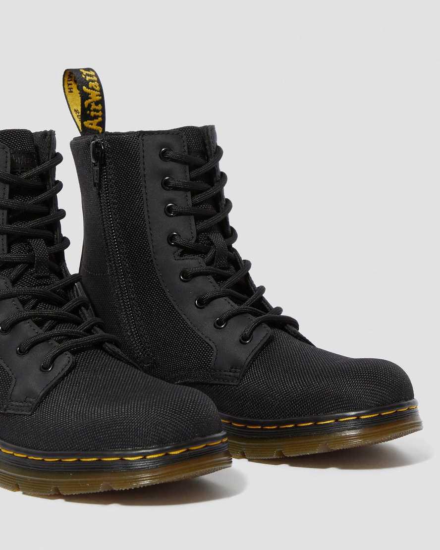 Dr Martens Youth Combs Extra Tough Poly Casual Lasten Saappaat Mustat  Suomi |  1048LRZNY